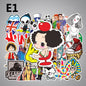 Stickers For Laptop Skateboard Luggage Bike Styling Car Doodle