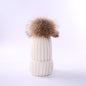 Autumn and winter new scorpion hair ball children's wool hat