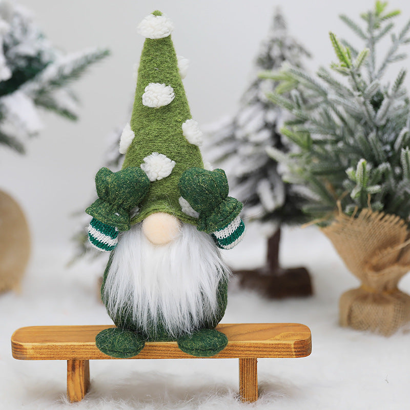 Christmas faceless doll