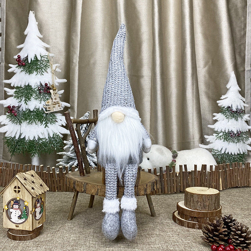 Christmas faceless doll