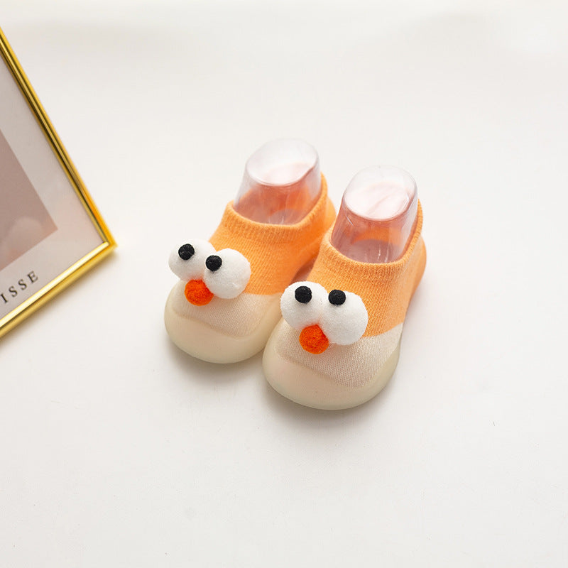 Baby Footwear, Ultra-Thin, Breathable, Non-Slip, Soft-Soled, Waterproof Floor Shoes