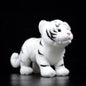 Simulation Standing Tiger Plush Toy White Cute