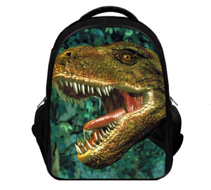 Dinosaur Children's Schoolbags Shoulder 3D Kindergarten Taipan Backpack Pupils 1-6 Years Boys 2-12 Years Ultralight