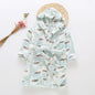 Children's flannel bathrobes
