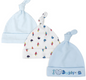 Baby hat 0-6 months newborn cotton baby cap men and women baby spring and summer 3 pieces