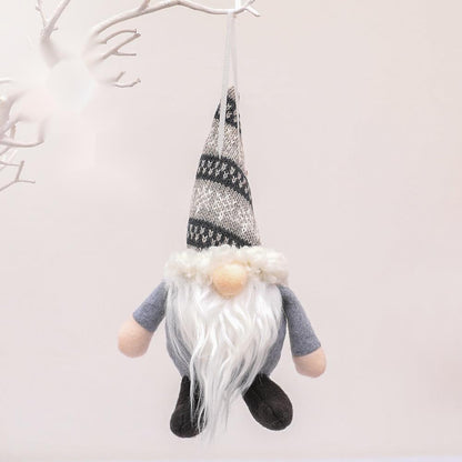 Christmas faceless doll