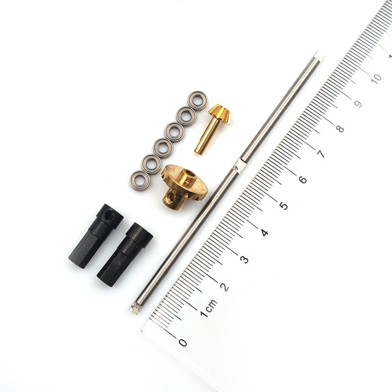 Climbing Off-road Remote Control Car 4-6WD Military Card Metal Rear Axle Gear Shaft Kit