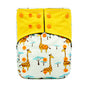New square head bamboo charcoal fiber cloth diapers
