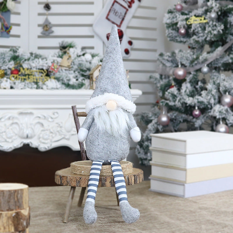 Christmas faceless doll