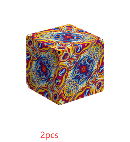 Magnetic Variety Rubik's Cube Geometric Standing Block Puzzle