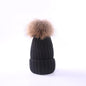 Autumn and winter new scorpion hair ball children's wool hat