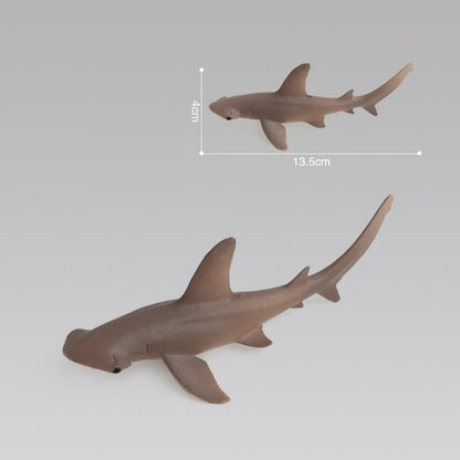 Marine Animal Model Solid Simulation Raw Shark Model Decoration Educational Toy