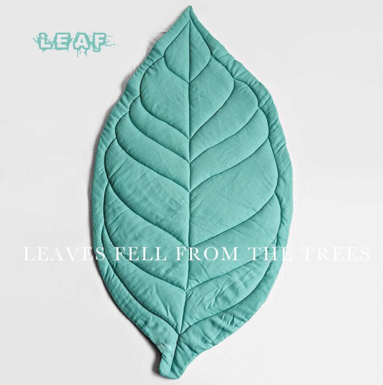 Leave-shaped Baby blanket