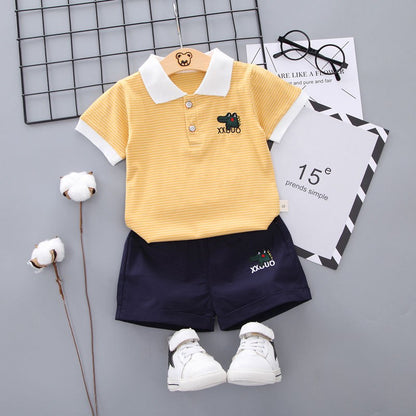 Boys short sleeve suit