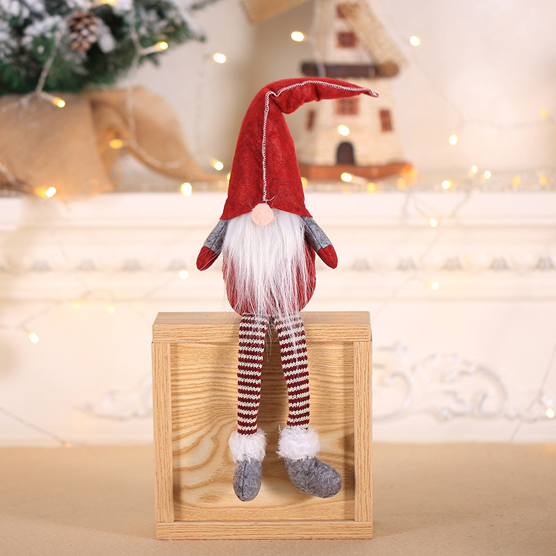 Christmas faceless doll