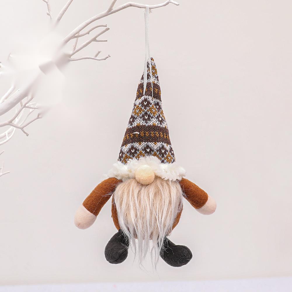 Christmas faceless doll