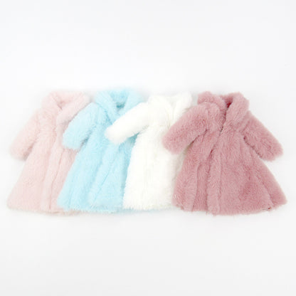 Casual Girl Doll Fashion Plush Coat Cloak
