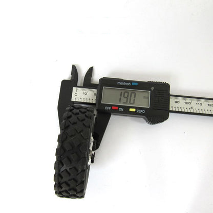 Toy Car With Moderate Hard And Soft Tire Skin And Gravel Tire Modification Parts