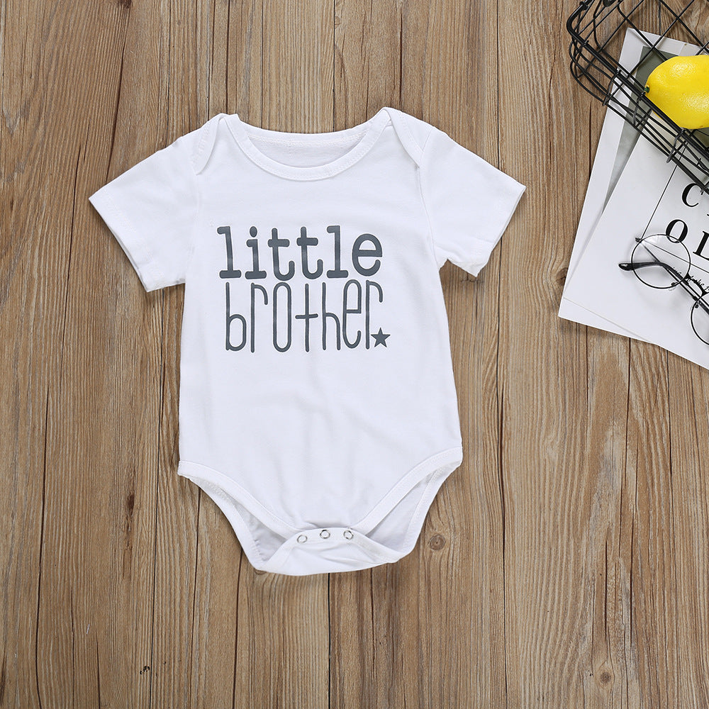 Twins Clothes Letter Long Sleeve T Shirt