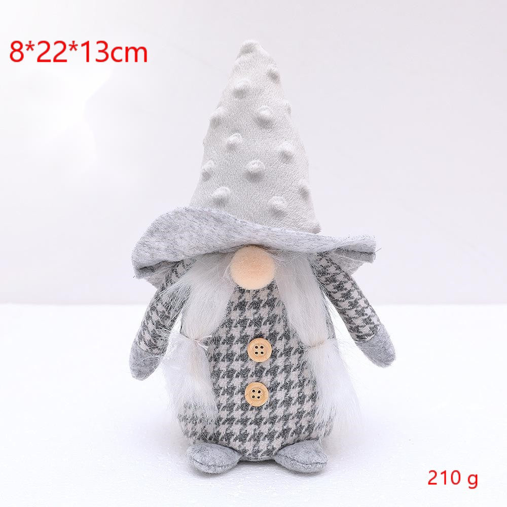 Christmas faceless doll