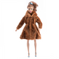 Girl Doll Toy Plush Coat Clothes Accessories