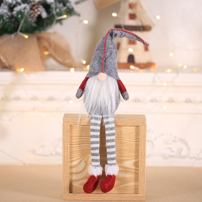 Christmas faceless doll