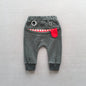 2021 boys casual pants autumn loaded Korean children's casual sweatpants baby cartoon loose trousers