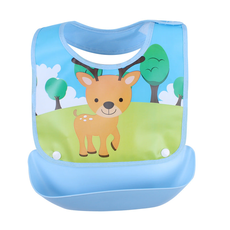 Children's Rice Pocket Baby Stereo Bib