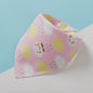 Triangle Scarf Children's Bib Double-sided Saliva Towel Custom
