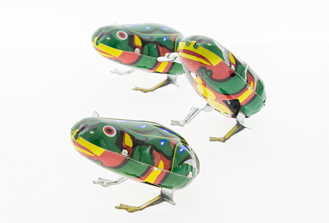 Wind Up Cute Funny Frog Hot Selling Stall