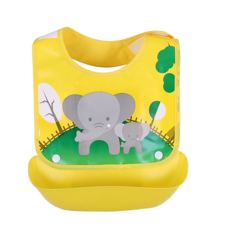 Children's Rice Pocket Baby Stereo Bib