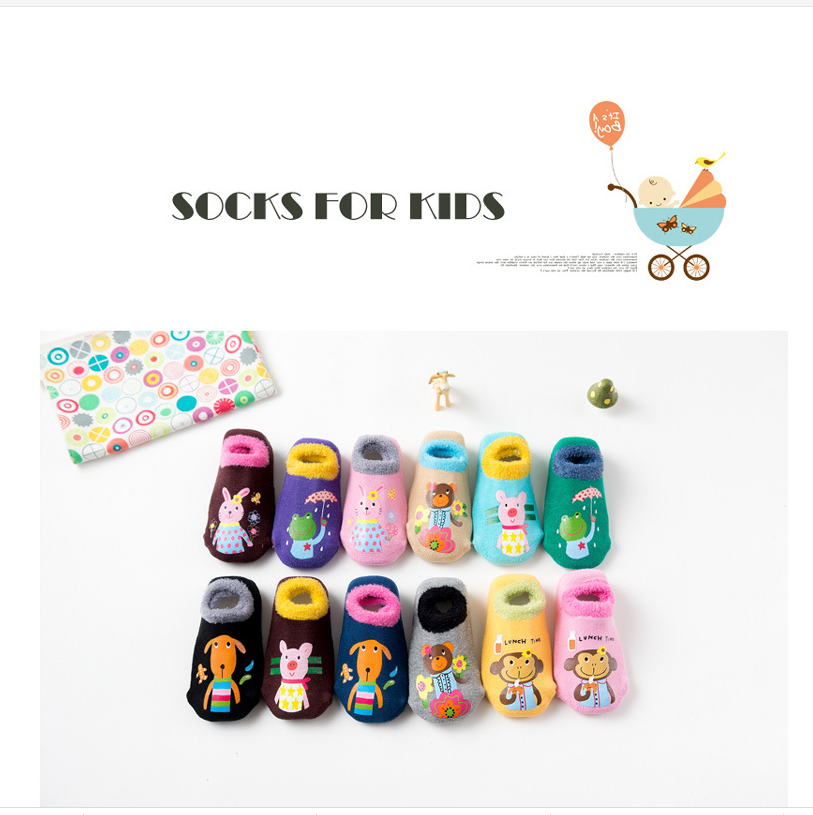 Thicken Children's Floor Non-slip Toddler Socks