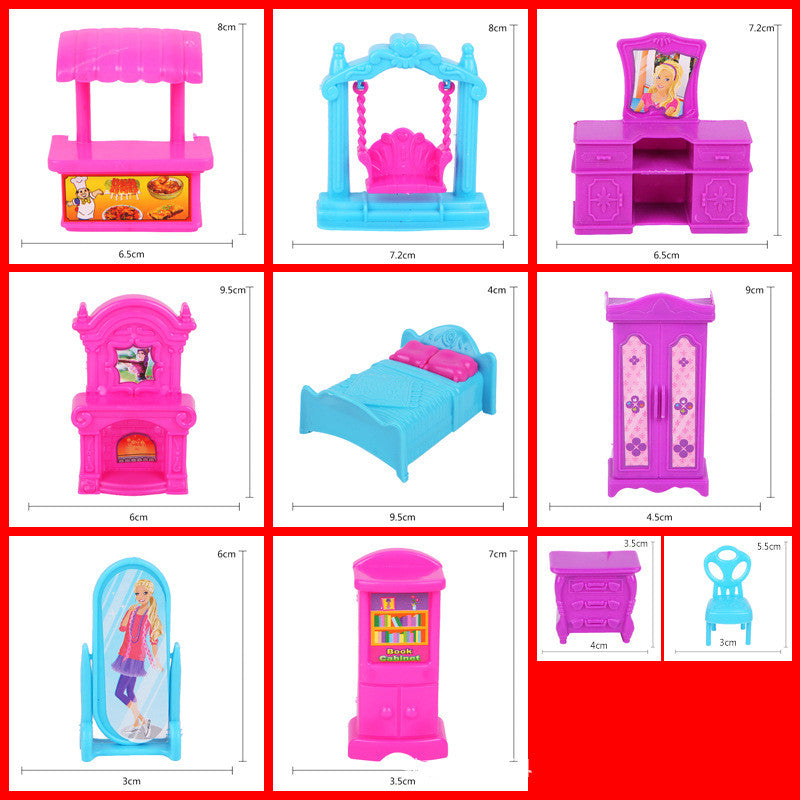 Children's Play House Model Furniture Decoration Modeling