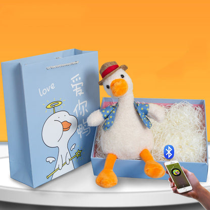 Plush Toy Figurine Sand Sculpture Learn To Speak Can Sing Sand Sculpture Duck