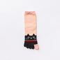 Ladies Autumn And Winter Horizontal Stripes Cat Cotton Five-finger Socks