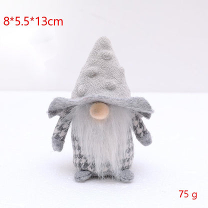 Christmas faceless doll