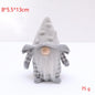 Christmas faceless doll