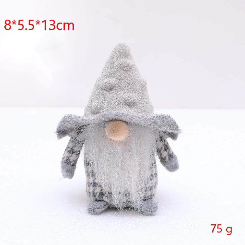 Christmas faceless doll