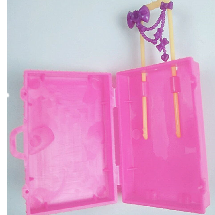 Children's Princess Toy Doll Accessories Suitcase