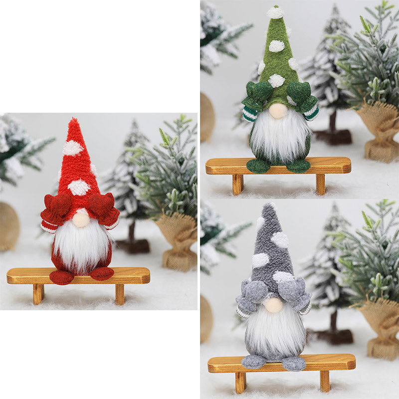 Christmas faceless doll