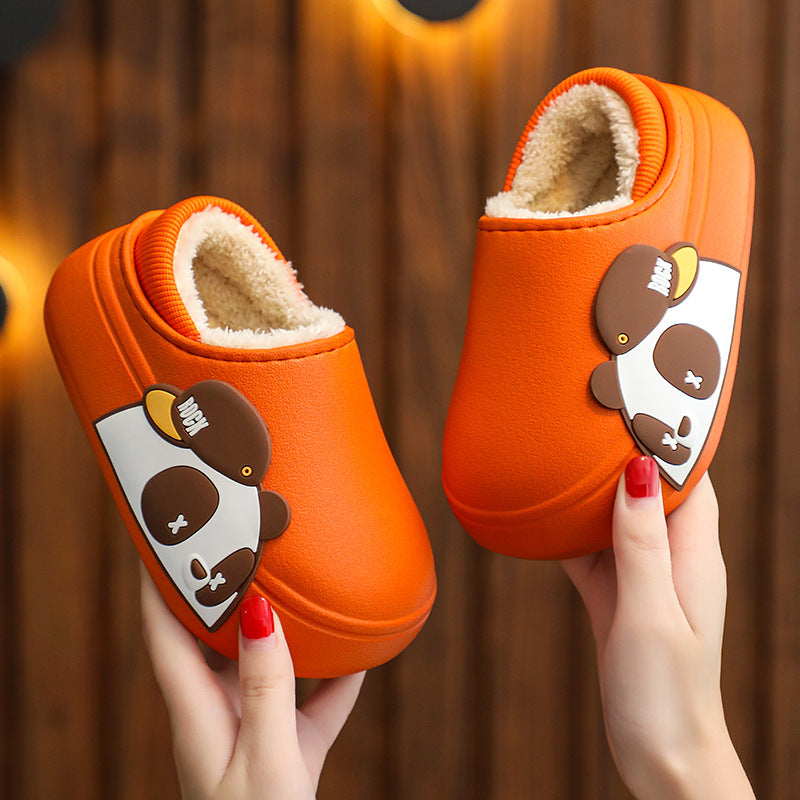 Warm And Waterproof Boy's Bag With Slippers