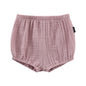 Baby Cotton Crepe Shorts Summer Breathable Light Pants Baby Bloomers
