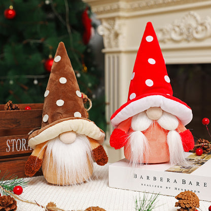 Christmas Decorations Velvet Soft Rudolph Store Window Dress Up