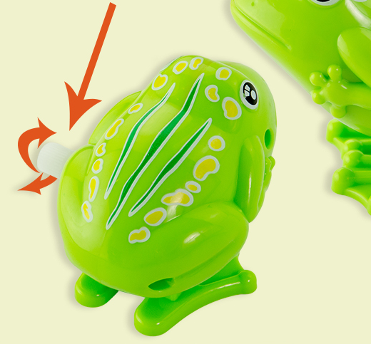 Wind Up Cute Funny Frog Hot Selling Stall