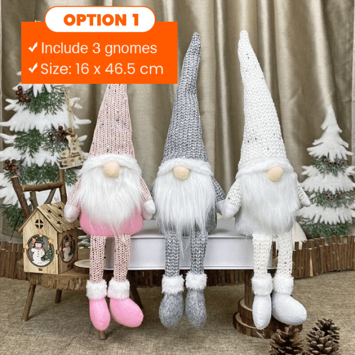 Christmas faceless doll