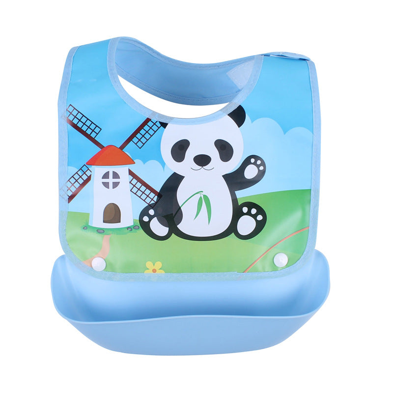 Children's Rice Pocket Baby Stereo Bib