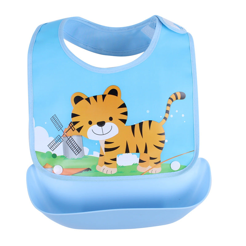 Children's Rice Pocket Baby Stereo Bib