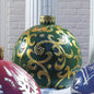 Christmas Balls Christmas Tree Decorations Outdoor Atmosphere Inflatable Toys For Home Christmas Gift Ball