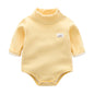 Baby Plus Velvet Warm Triangle Romper Crawl