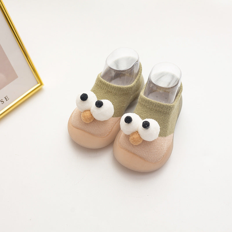 Baby Footwear, Ultra-Thin, Breathable, Non-Slip, Soft-Soled, Waterproof Floor Shoes